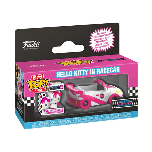 Sanrio Hello Kitty with Racecar Funko Bitty Pop! Ride
