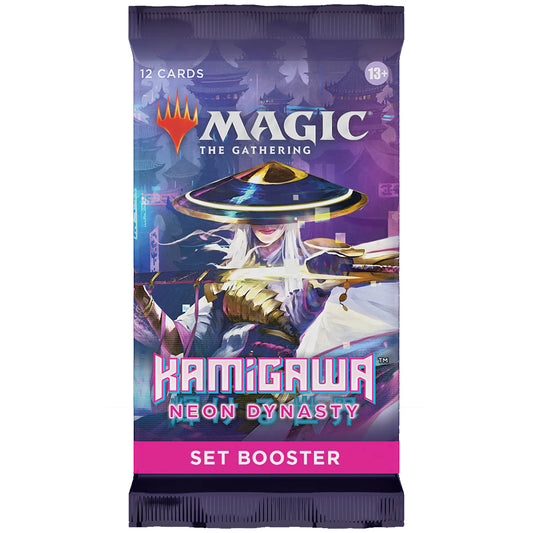 Magic The Gathering: Kamigawa Neon Dynasty Set Booster Pack