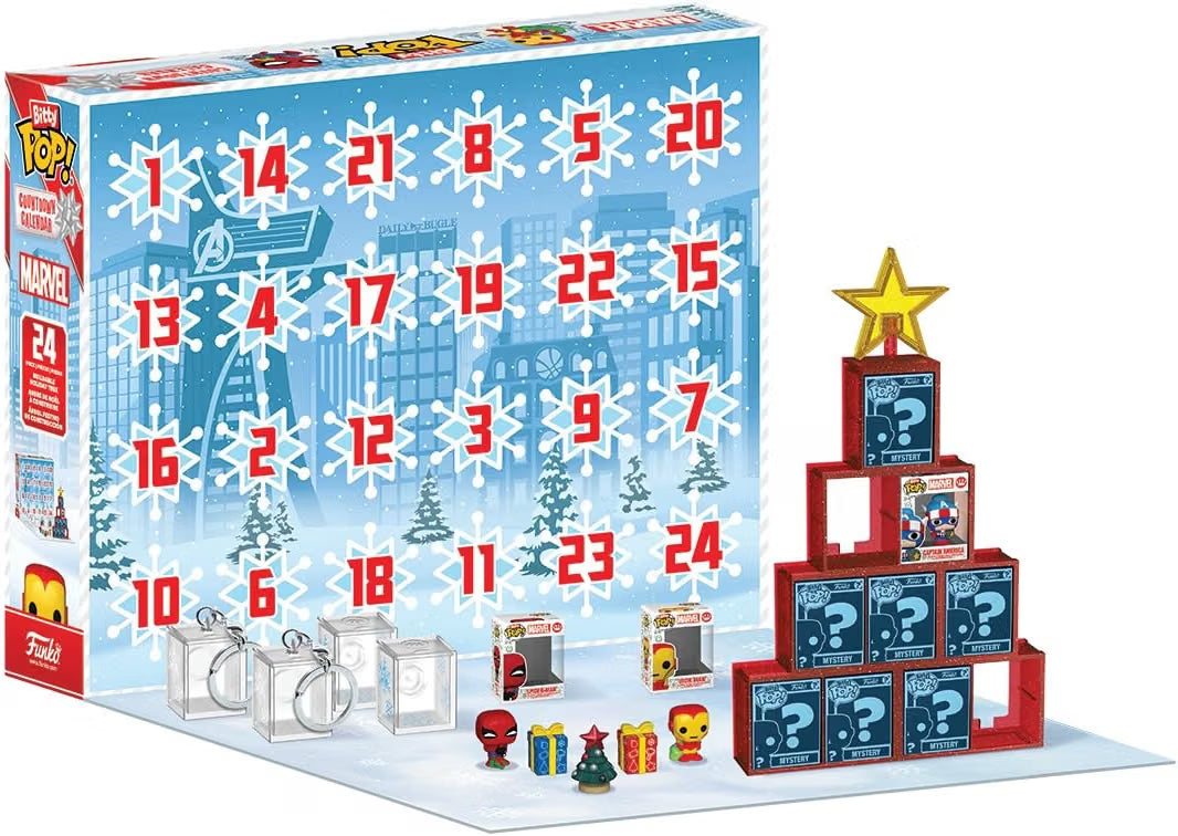 Marvel Comics Funko Bitty Pop! Mini-Figure 24-Day Countdown Calendar