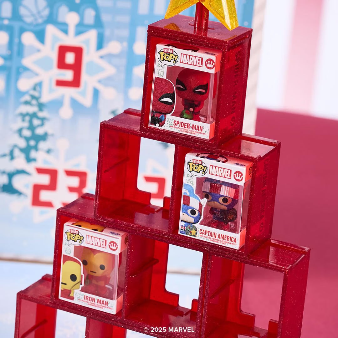 Marvel Comics Funko Bitty Pop! Mini-Figure 24-Day Countdown Calendar