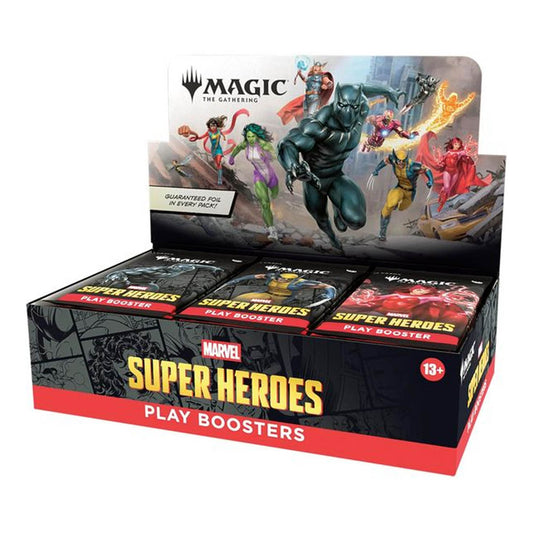 Magic The Gathering: Marvel Super Heroes Play Booster Box