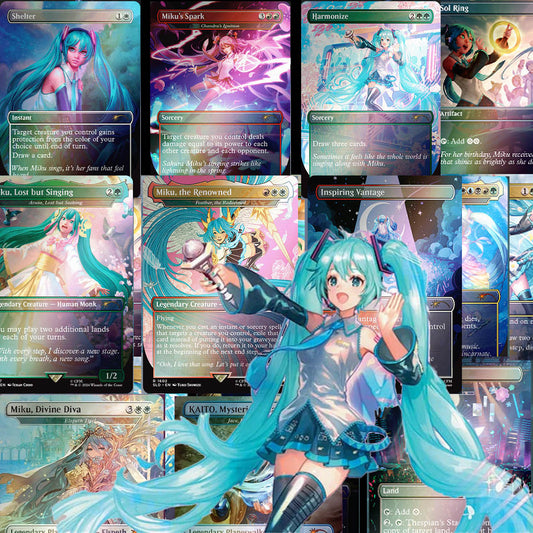 Magic The Gathering Secret Lair: Hatsune Miku Series FOIL Collection