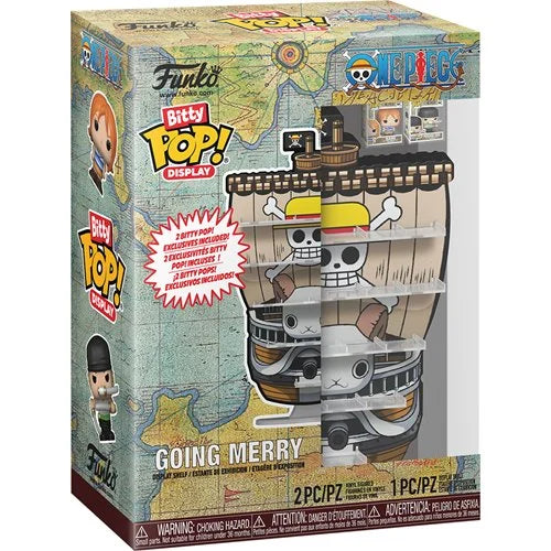 One Piece Going Merry Funko Bitty Pop! Display Shelf