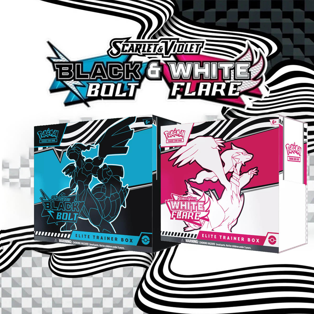 Pokémon TCG: Black Bolt & White Flare Elite Trainer Box Set