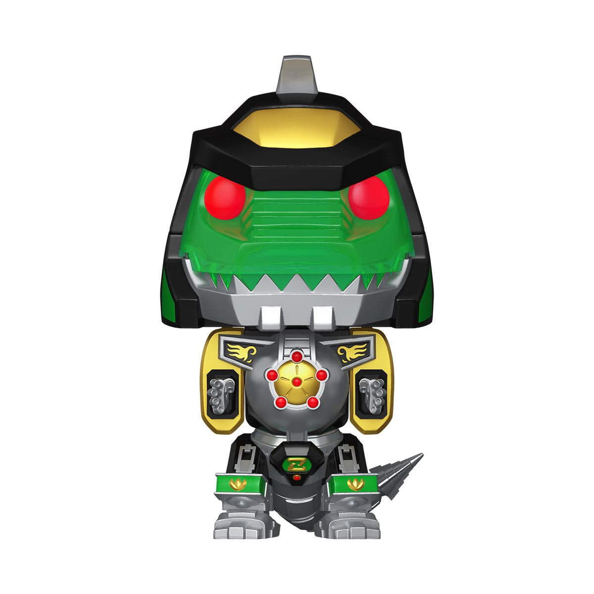 Mighty Morphin Power Rangers Dragonzord with Green Ranger Funko Bitty Pop!
