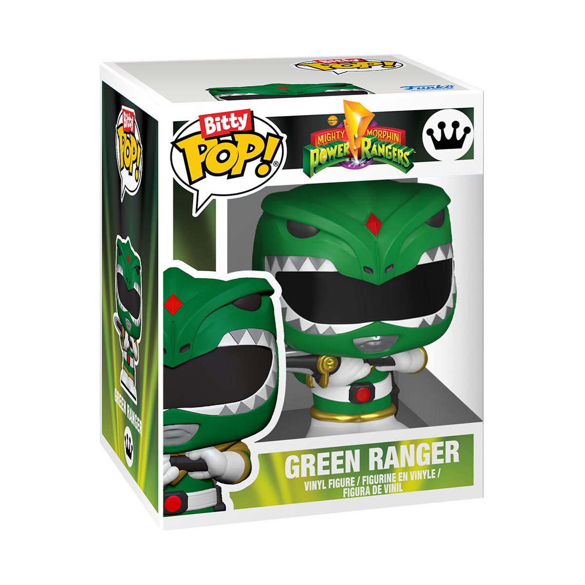 Mighty Morphin Power Rangers Dragonzord with Green Ranger Funko Bitty Pop!