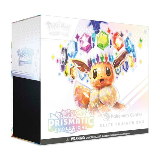 Pokémon TCG: Scarlet Violet Prismatic Evolutions Pokémon Center Edition Elite Trainer Box