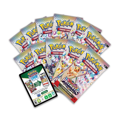 Pokémon TCG: Scarlet Violet Prismatic Evolutions Pokémon Center Edition Elite Trainer Box