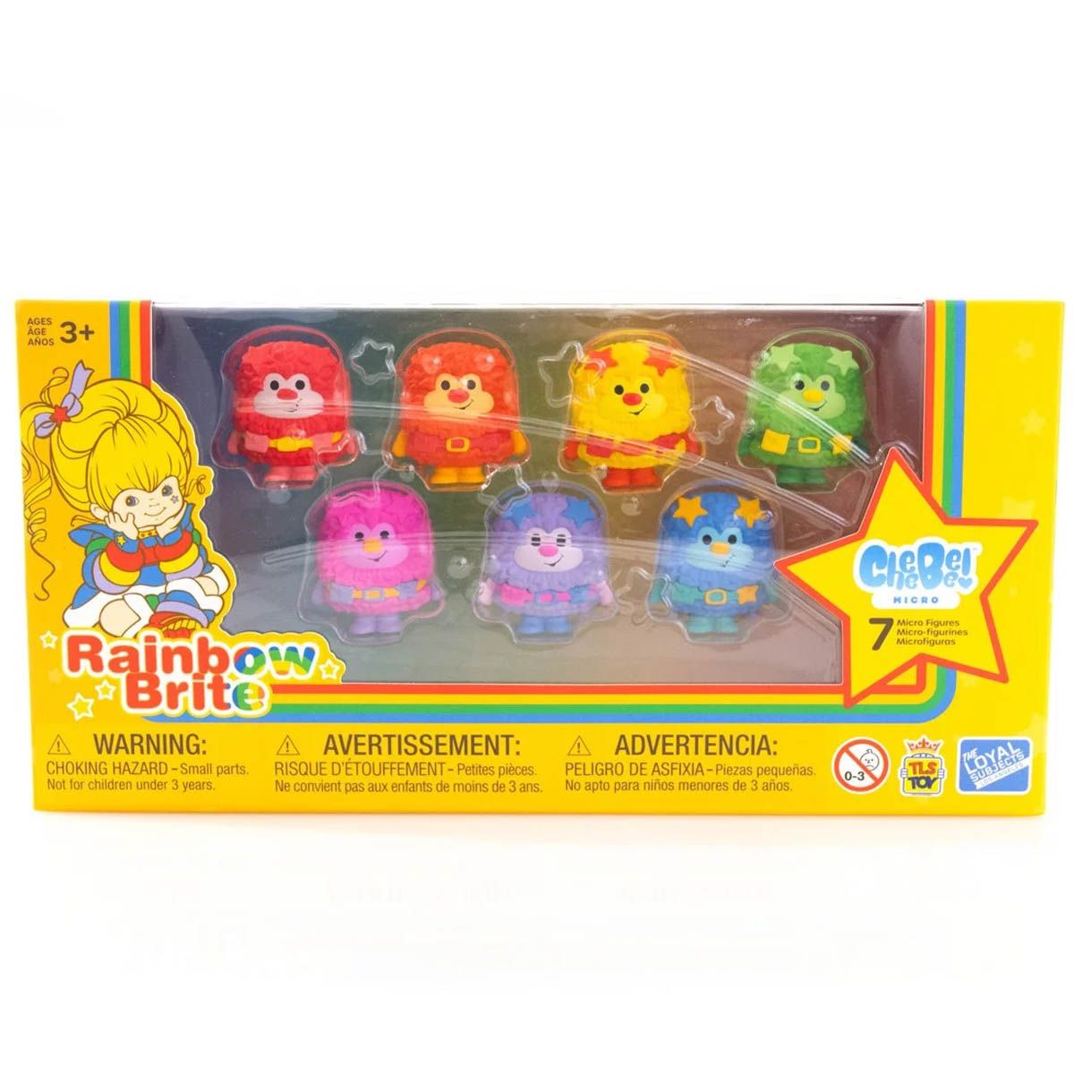 Rainbow Brite CheeBee Color Sprites 1 1/2-Inch Mini-Figure 7-Pack Collector Set