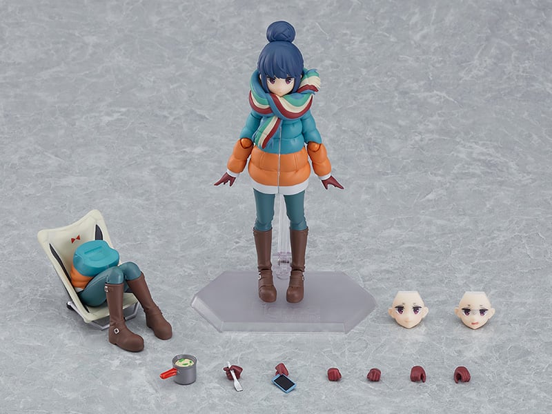 Laid-Back Camp: Rin Shima Figma Action Figure