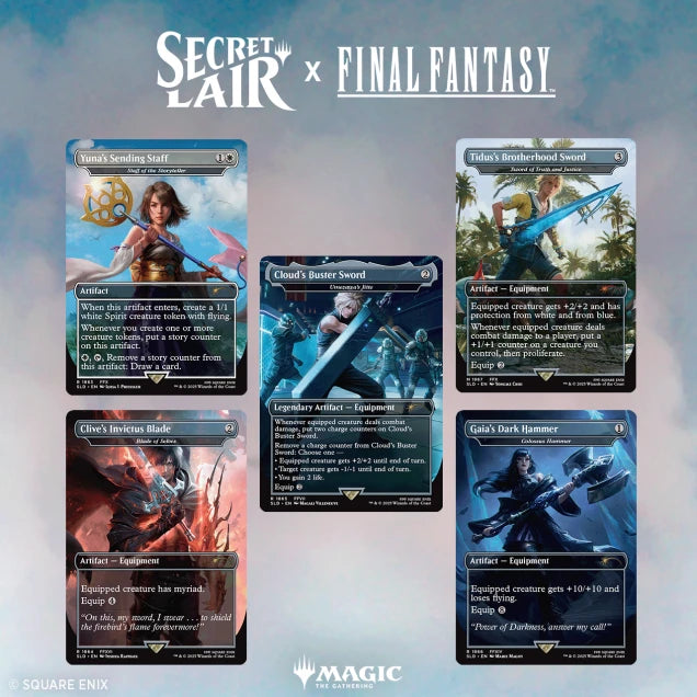 Magic The Gathering Secret Lair: Final Fantasy Collection Bundle