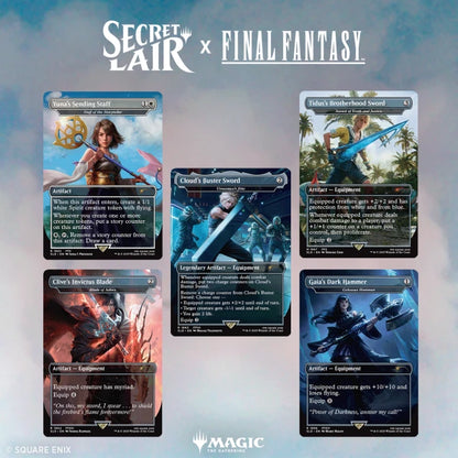 Magic The Gathering Secret Lair: Final Fantasy Collection Bundle