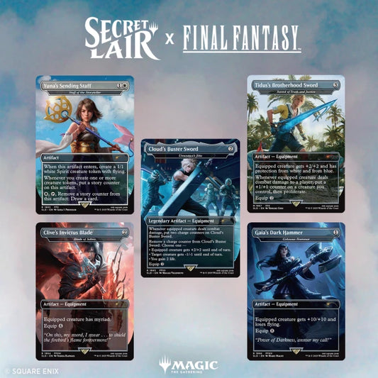 Magic The Gathering Secret Lair: Final Fantasy Collection Bundle