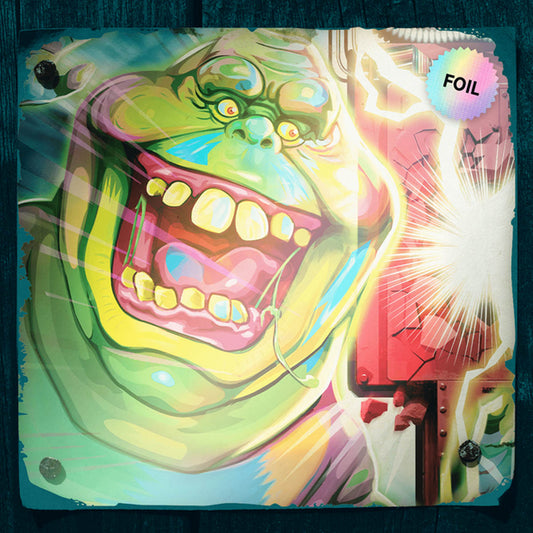 Magic The Gathering Secret Lair: Ghostbusters - Slimer Rainbow Foil Edition