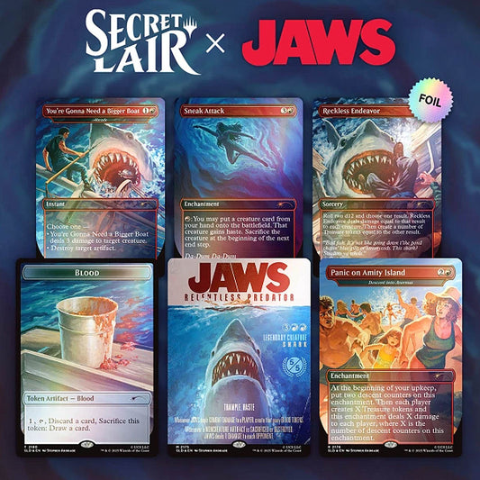 Magic The Gathering Secret Lair: Jaws - Terror of Amity Island FOIL Edition