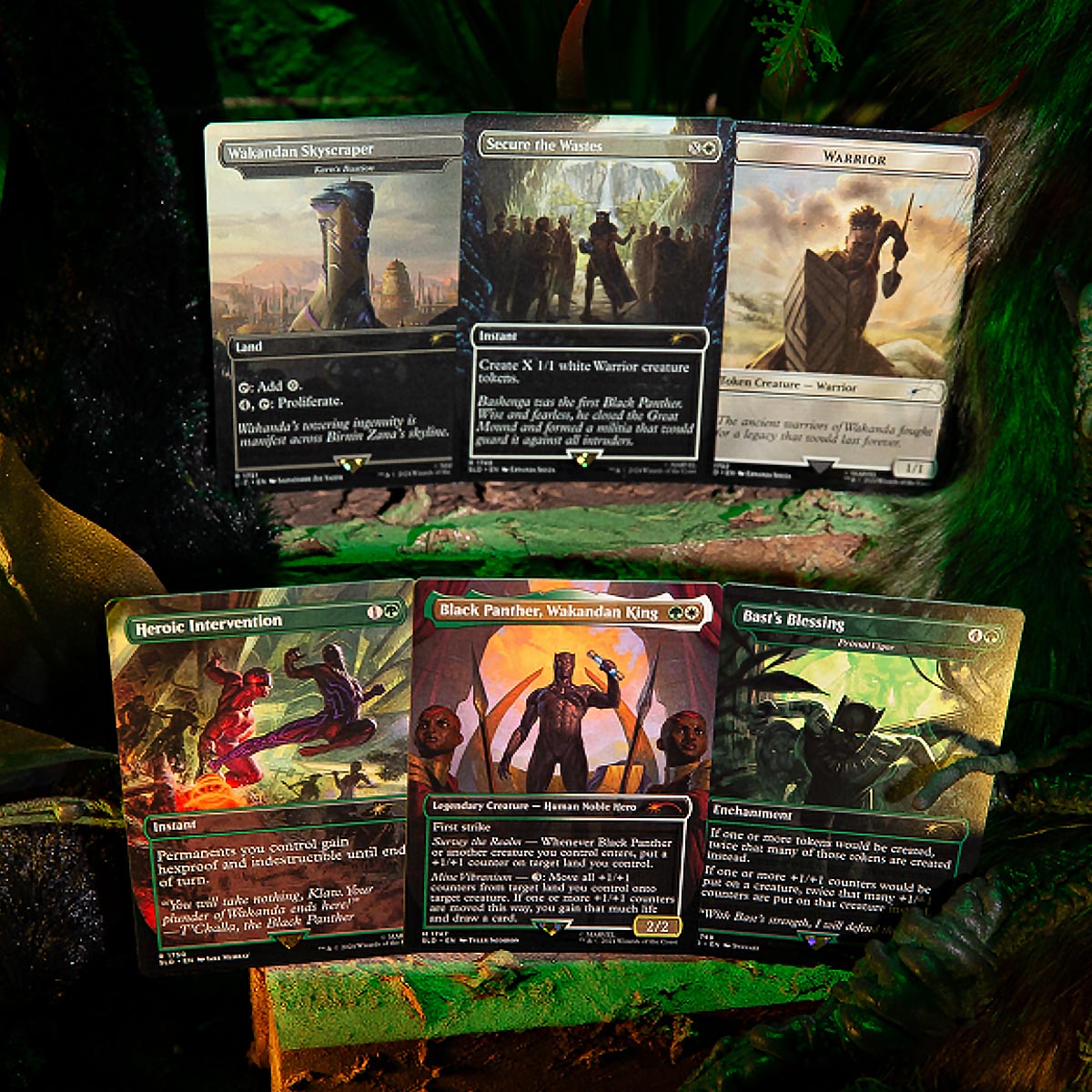 Magic The Gathering Secret Lair: Black Panther