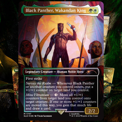 Magic The Gathering Secret Lair: Black Panther