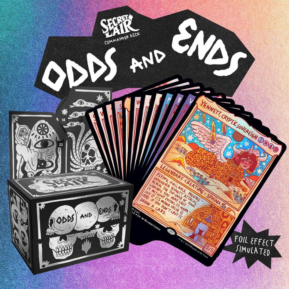 Magic The Gathering Secret Lair: Odds and Ends Commander Deck