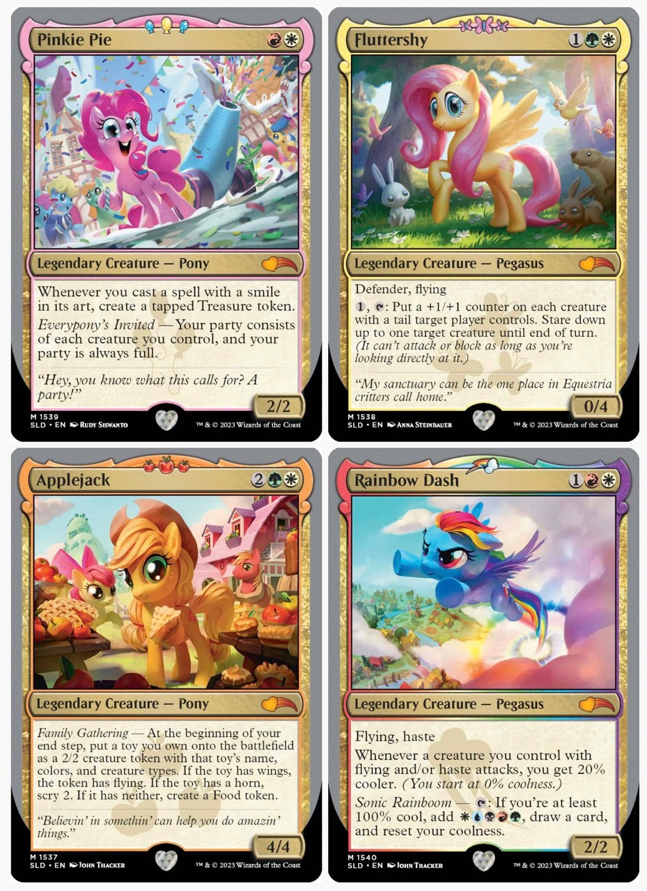 Magic The Gathering Secret Lair: Ponies The Galloping 2 - FOIL