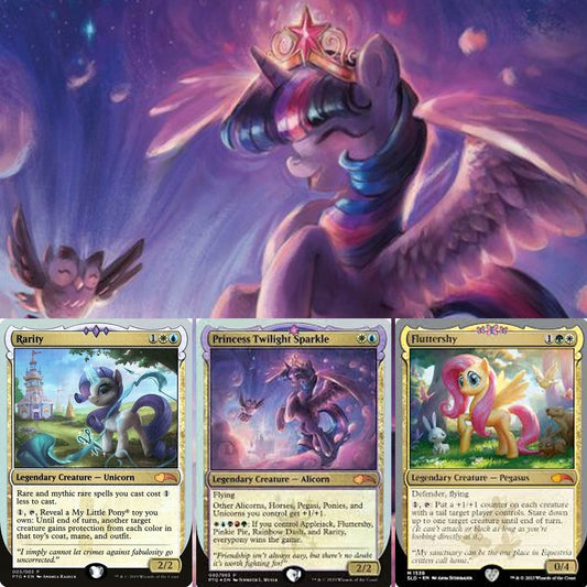 Magic The Gathering Secret Lair: Ponies The Galloping - FOIL