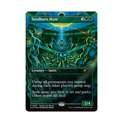 Magic The Gathering Secret Lair: Seedborn Muse Rainbow Foil Edition