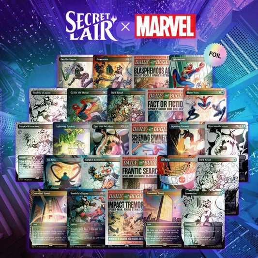 Magic The Gathering Secret Lair: Spider-Man Foil Web-Slinger Bundle
