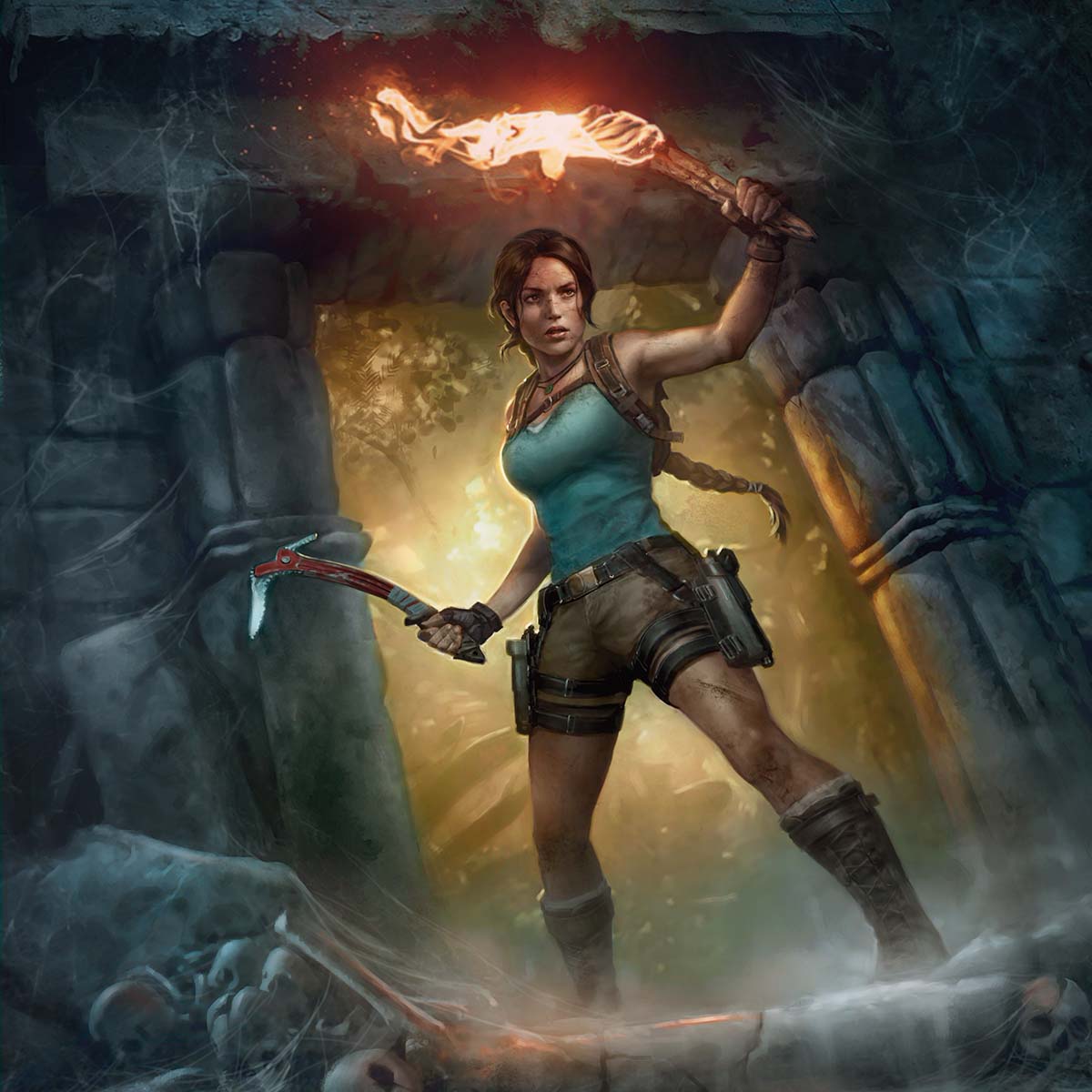 Magic The Gathering Secret Lair: Tomb Raider