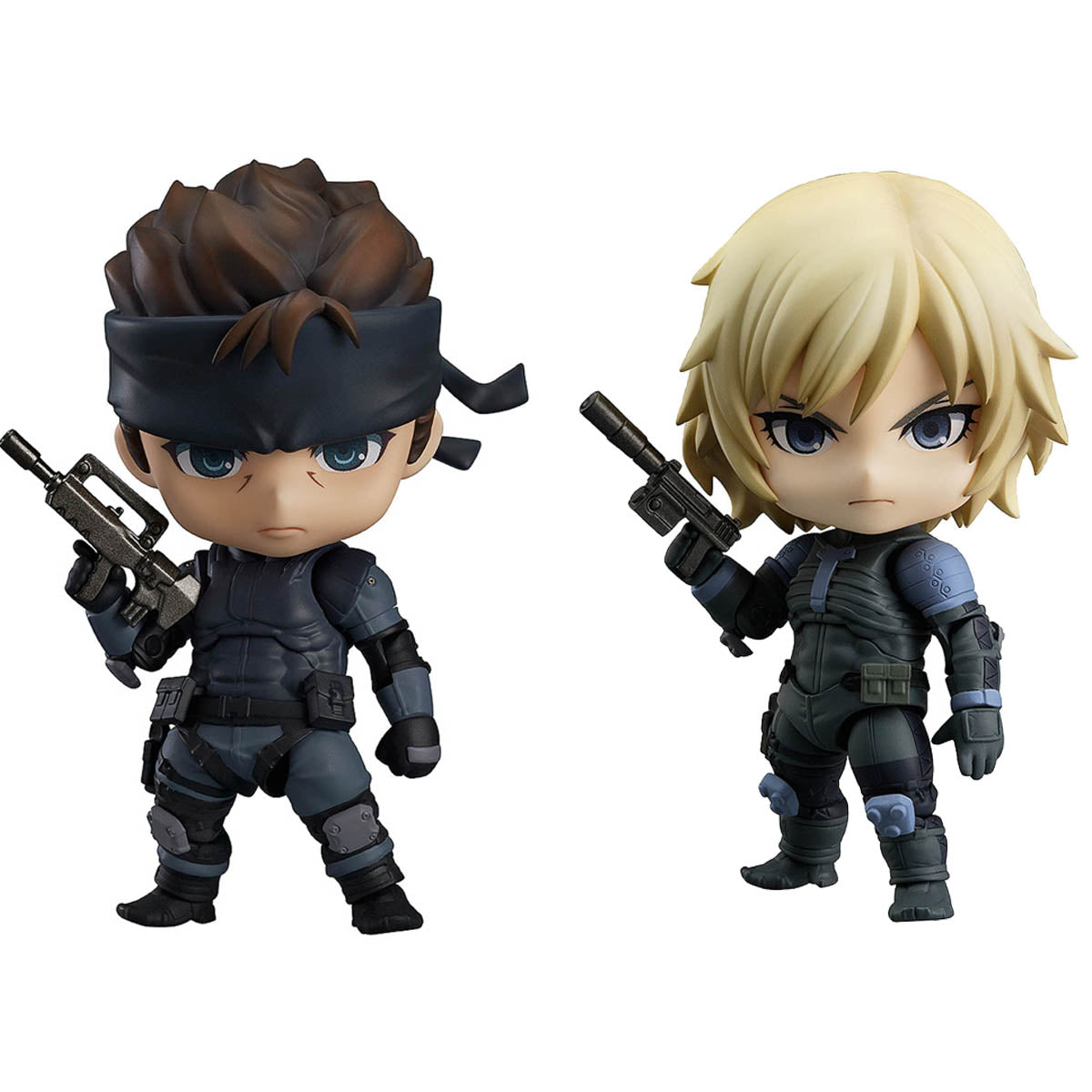 Metal Gear: Solid Snake & Raiden Nendoroid Set
