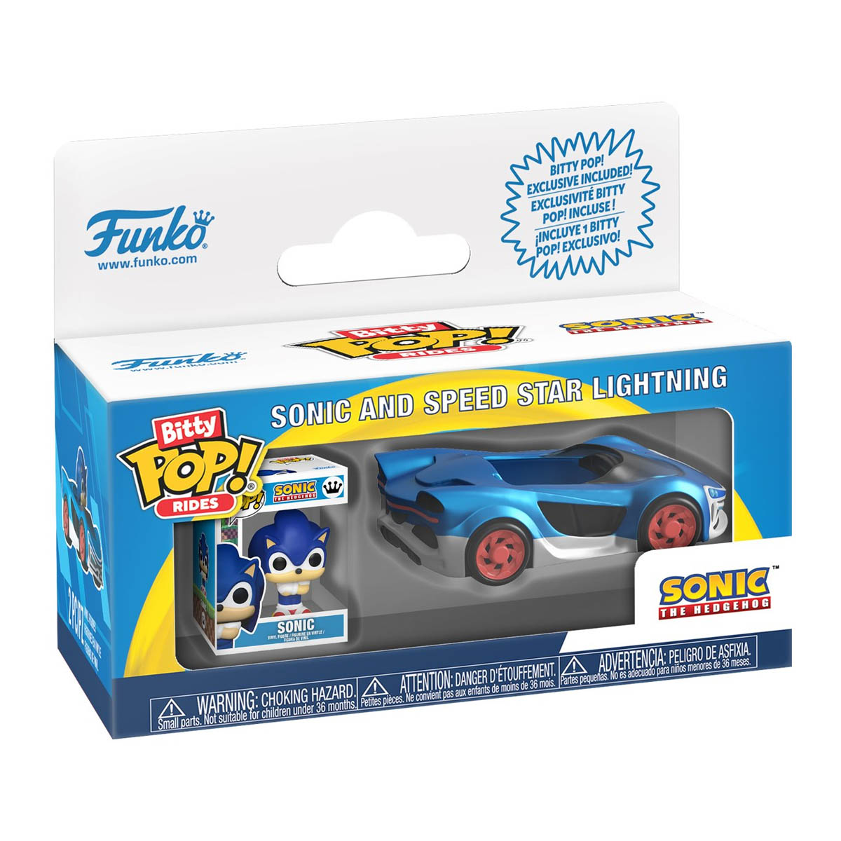 Sonic the Hedgehog Speed Star with Sonic Funko Bitty Pop! Ride