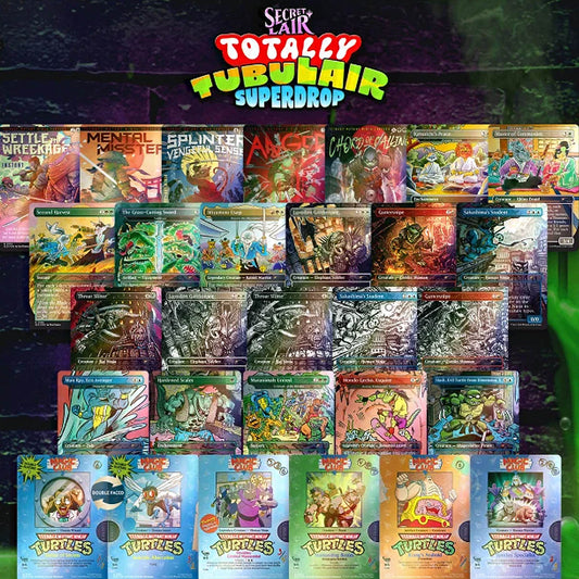 Magic The Gathering Secret Lair:  Turtle Power FOIL Bundle