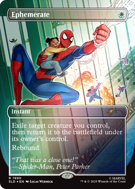 Magic The Gathering Secret Lair: Spider-Man Foil Web-Slinger Bundle