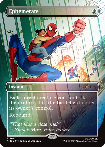 Magic The Gathering Secret Lair: Spider-Man Foil Web-Slinger Bundle
