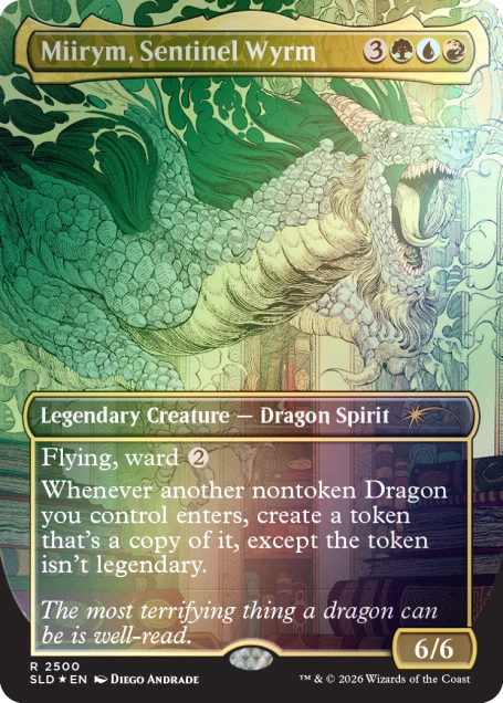 Magic The Gathering Secret Lair: Dungeons & Dragons Chromatic Dragon’s Hoard Foil Bundle