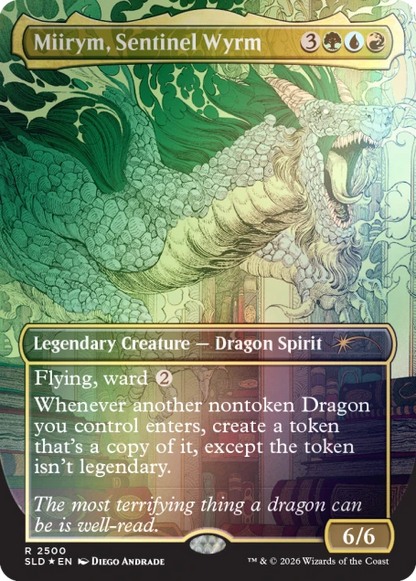Magic The Gathering Secret Lair: Dungeons & Dragons Chromatic Dragon’s Hoard Foil Bundle