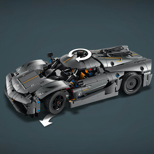 42173 LEGO® Koenigsegg Jesko Absolut Grey Hypercar