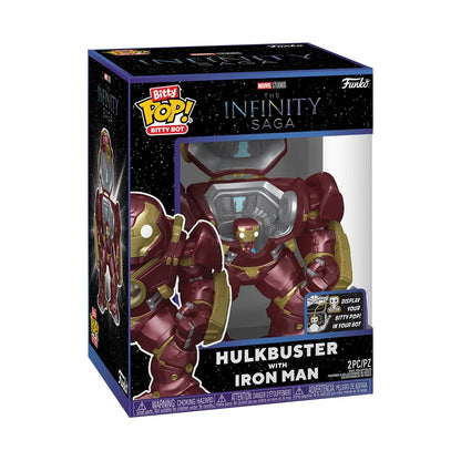 The Avengers The Infinity Saga Hulkbuster with Iron Man Funko Bitty Pop!