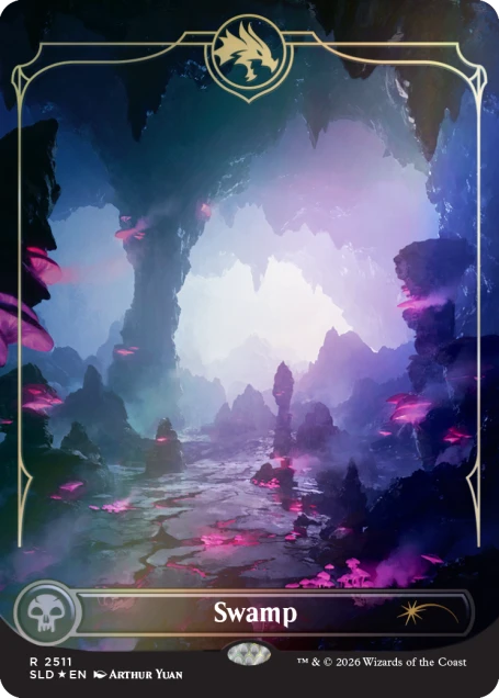 Magic The Gathering Secret Lair: Dungeons & Dragons Chromatic Dragon’s Hoard Foil Bundle