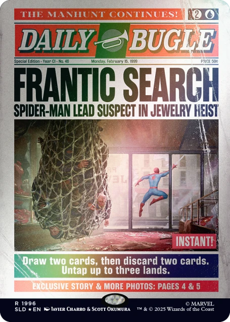 Magic The Gathering Secret Lair: Spider-Man Foil Web-Slinger Bundle