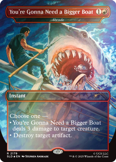 Magic The Gathering Secret Lair: Jaws - Terror of Amity Island FOIL Edition