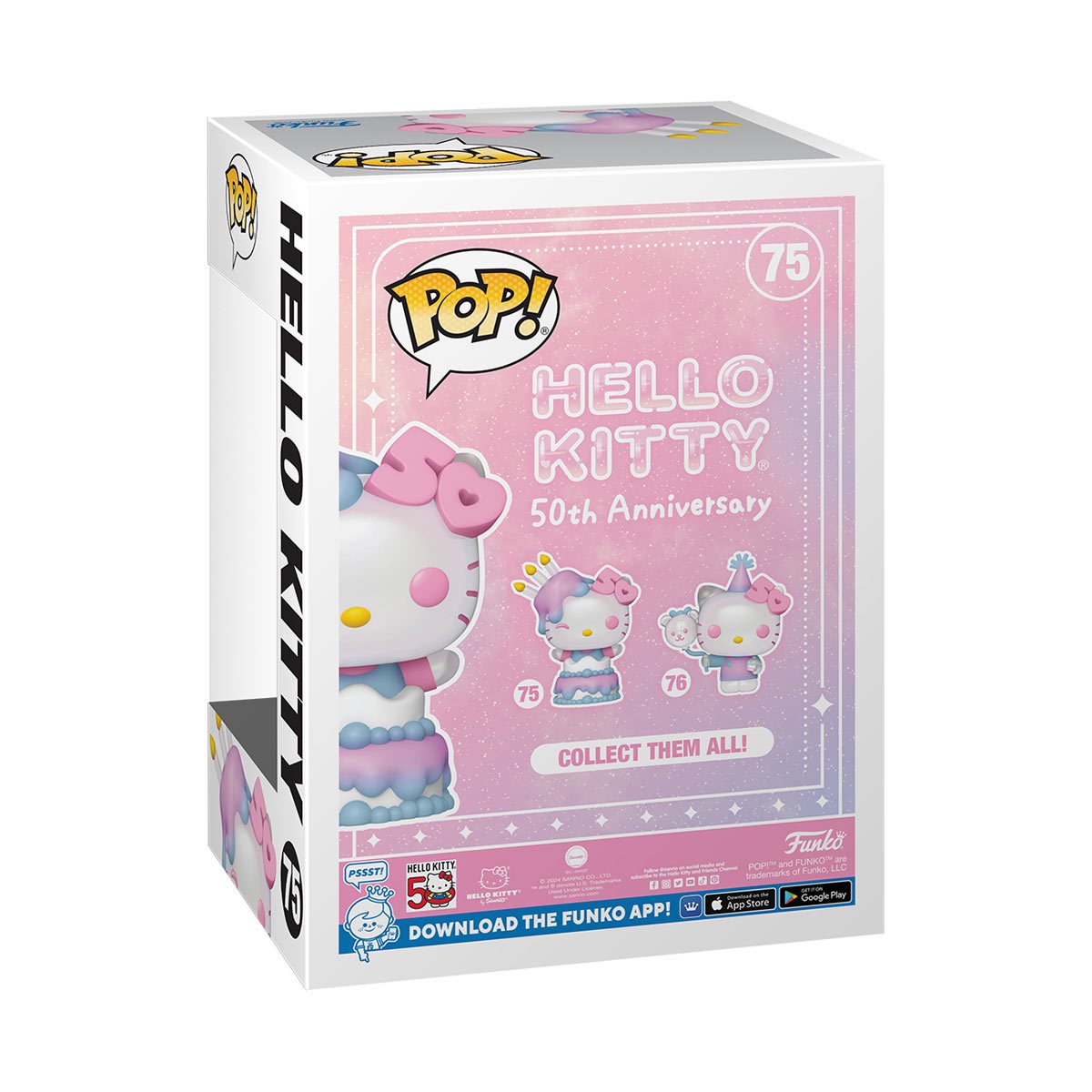 Hello Kitty 50th Anniversary Hello Kitty in Cake Funko Pop!