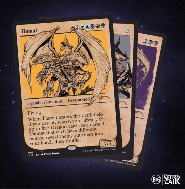 Magic The Gathering Secret Lair: Here Be Dragons – Dragon Divide