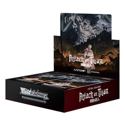 Weiss Schwarz: Attack on Titan Final Season Booster Box