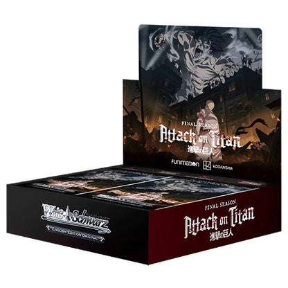 Weiss Schwarz: Attack on Titan Final Season Booster Box