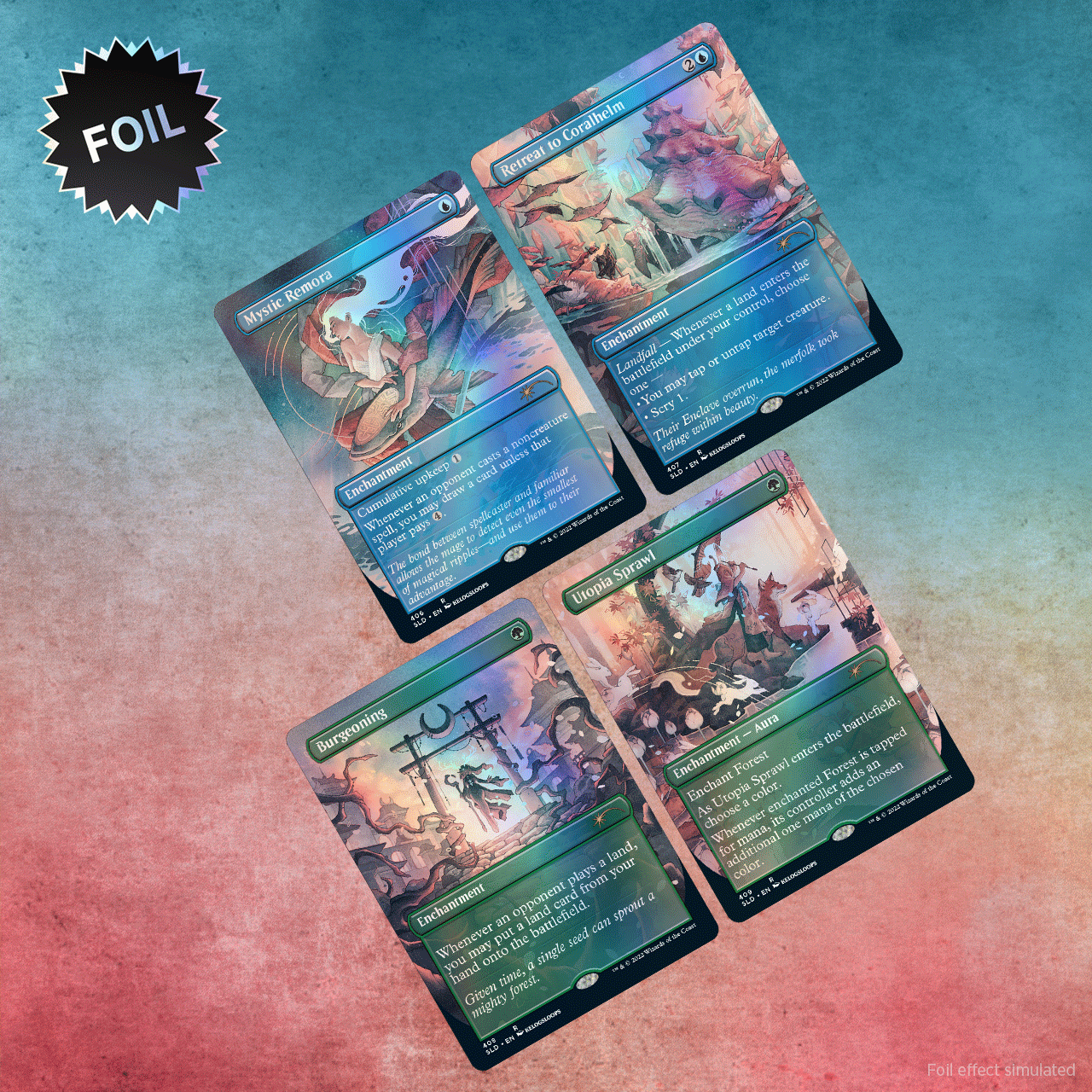 2022人気特価 secret lair foil Kelogsloops マジック:ザ