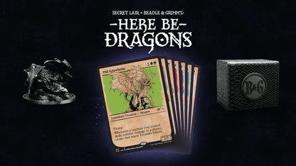Magic The Gathering Secret Lair:  Here Be Dragons