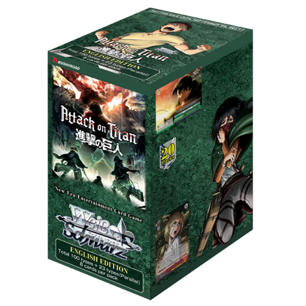 Weiss Schwarz: Attack On Titan Vol. 2 Booster Box