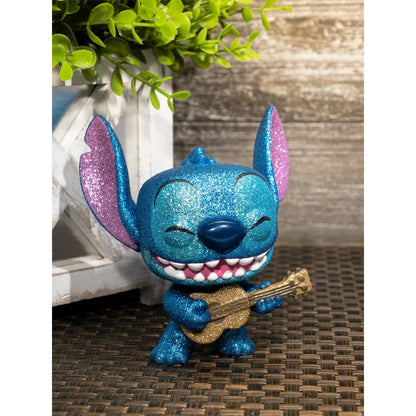 Lilo & Stitch Ukulele Diamond Glitter Pop! Vinyl