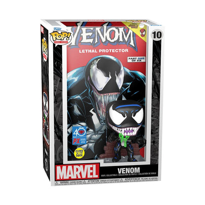 Venom Glow In The Dark Pop! Lethal Protector Cover Figure